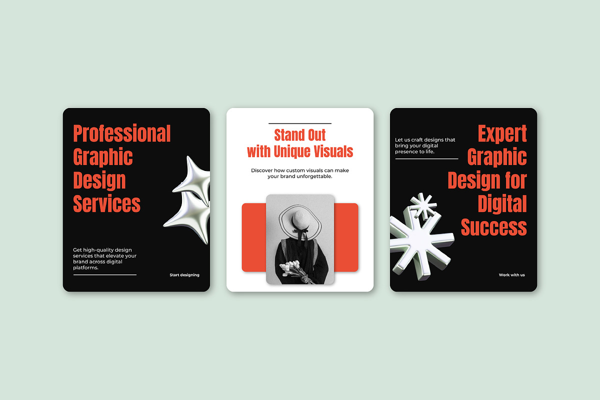 Canva Creative Agency Social Media, a Design Template by SecondBrain Store (Photo 2 of 10)