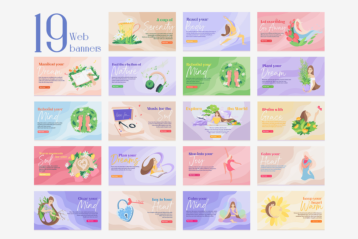 Self Love Illustrations+Design KIT, a Graphic by potokvarte (Photo 20 of 24)