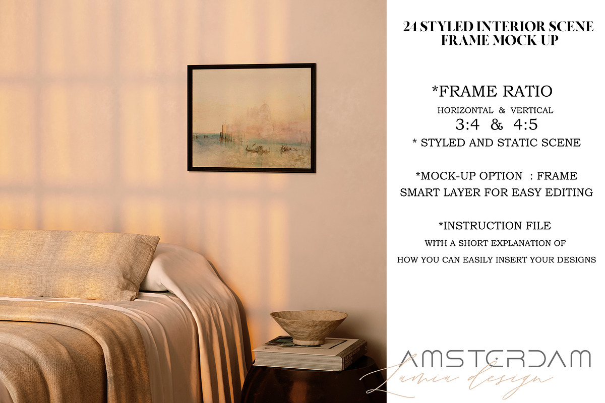 Japandi Frame Mockup Bundle, a Household Mockup by LAMIA DESIGN (Photo 18 of 18)
