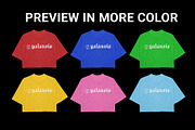 oversized cropped t-shirt mockup, a Shirt Mockup by yalanois (Thumbnail 3 of 5)