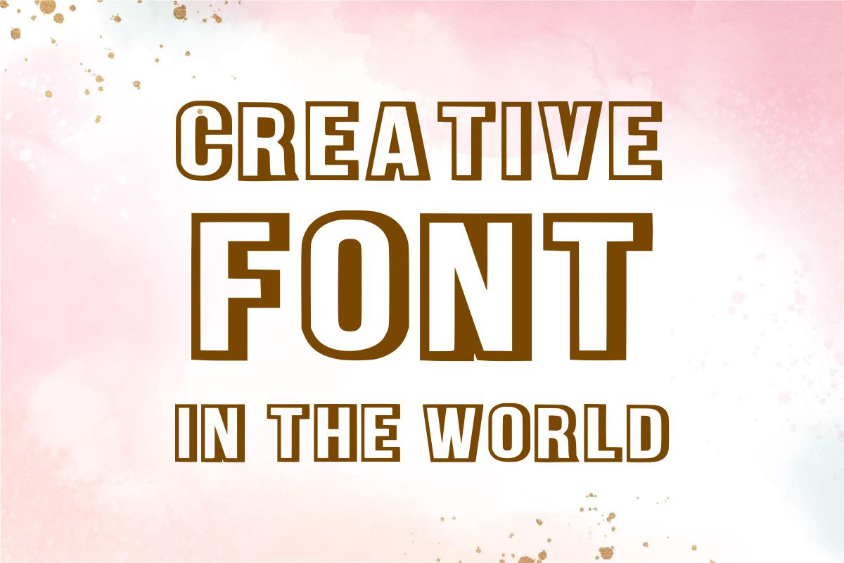 Contour Outlines Font, a Sans Serif Font by Fourteen Letter (Photo 5 of 9)