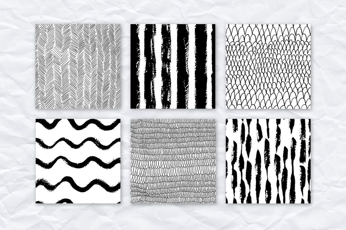 26 ink effect seamless patterns, a Pattern Graphic by AnastasiaFears (Photo 5 of 6)