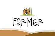 Farmer Font, a Script Font by Fonts & Printables (Thumbnail 1 of 5)