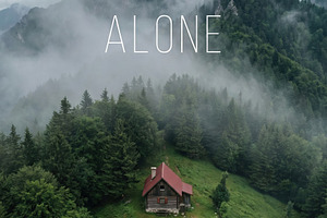 Wooden Cabin in Misty Mountain, a Nature Photo by Virgo Studio