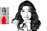 Sketch Tracing Photoshop Action, an Action Add-On by MRI STUDIO (Thumbnail 10 of 19)