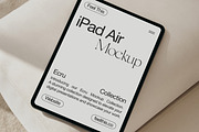 iPad Air Mockup PSD, an iPad Mockup by Feel This (Thumbnail 1 of 2)