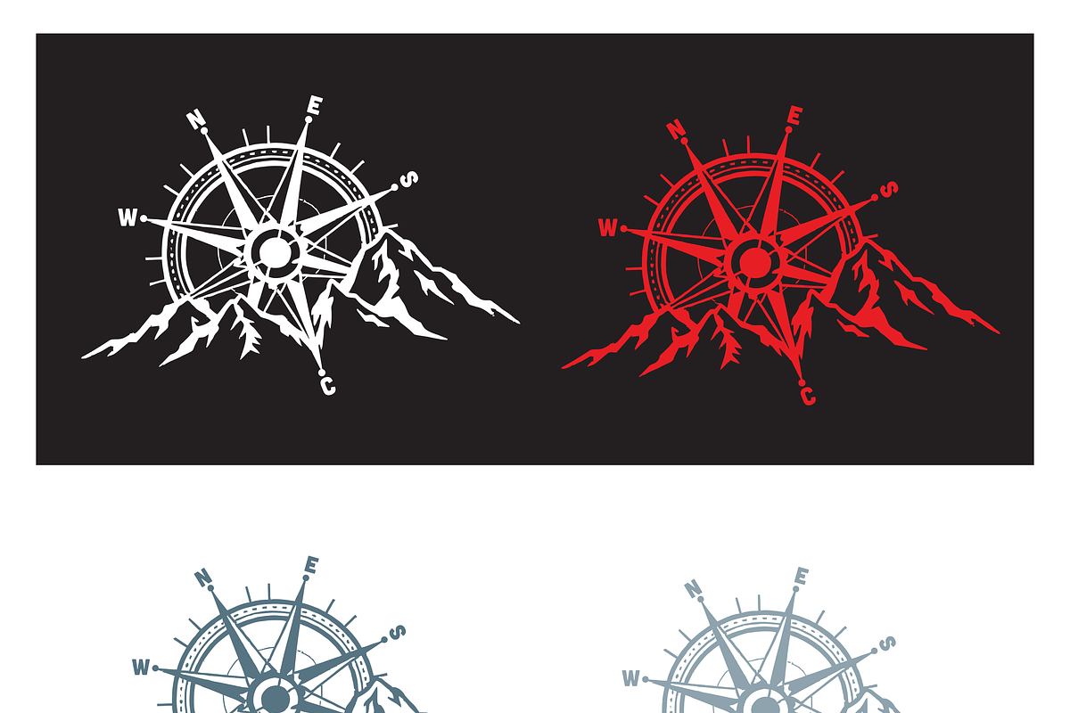 Mountain Sunrise Illustrations, a Work Illustration by CarWrap design (Photo 2 of 4)