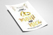 Wedding Invite Psd Flyer Template, an Invitation Template by Psd Templates (Thumbnail 2 of 2)