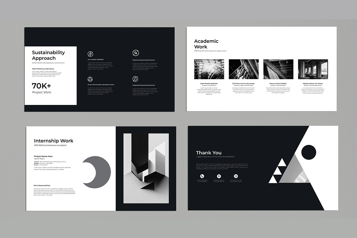 Architecture Portfolio Presentation, a Presentation Template by MightyDesign (Photo 6 of 9)