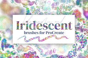 Iridescent Brushes for Procreate