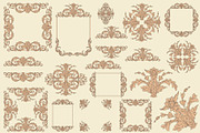 Vintage Frames And Borders hand draw, a Decorative Illustration by Samira (Thumbnail 3 of 5)
