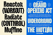 Nobulina - Experimental Display Font, a Sans Serif Font by Zarma Type (Thumbnail 8 of 16)