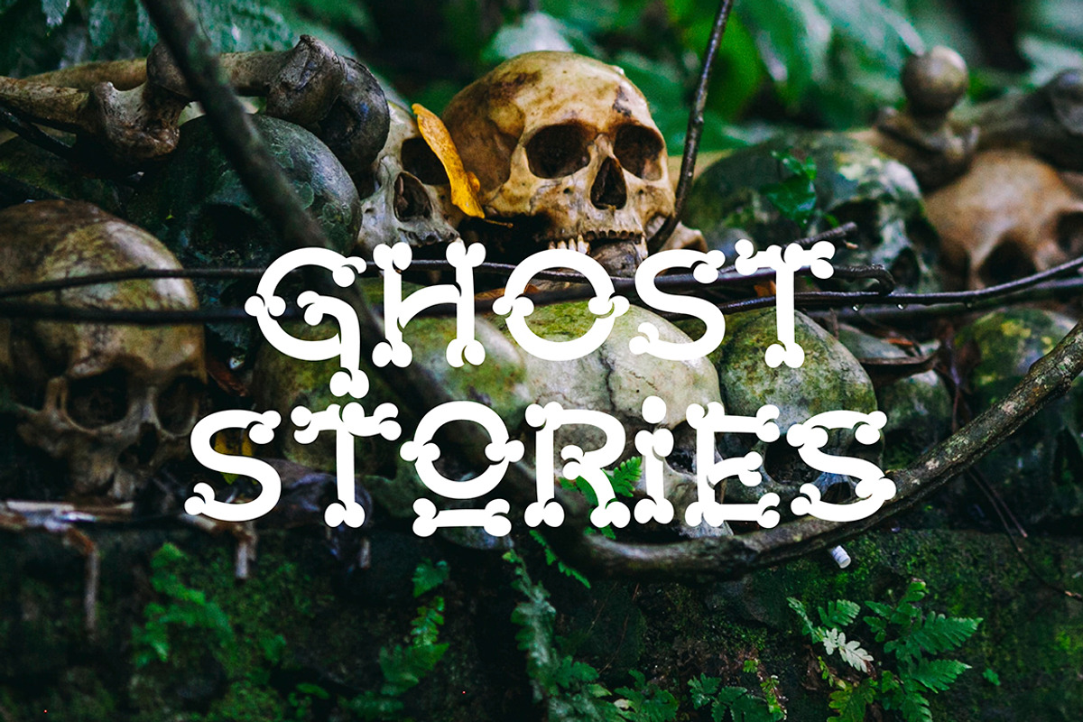 Fragile Bones, a Font by chekart (Photo 4 of 9)
