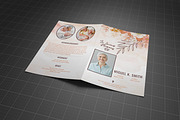 Funeral Program Template Obituary, a Brochure Template by Madhabi Studio (Thumbnail 3 of 6)