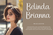 Vintage Handmade, a Handwritten Font by InermediaSTUDIO (Thumbnail 2 of 8)