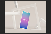 Clay iPhone Mockup Set 2, an iPhone Mockup by Muhazdinata (Thumbnail 7 of 8)