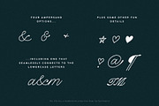 Mr Christo Calligraphy Script Font, a Script Font by Up Up Creative (Thumbnail 15 of 16)