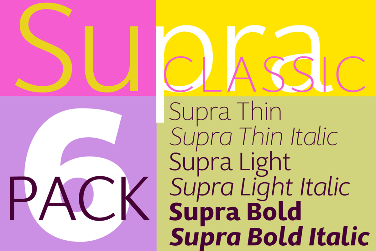 Supra Classic 6-Pack