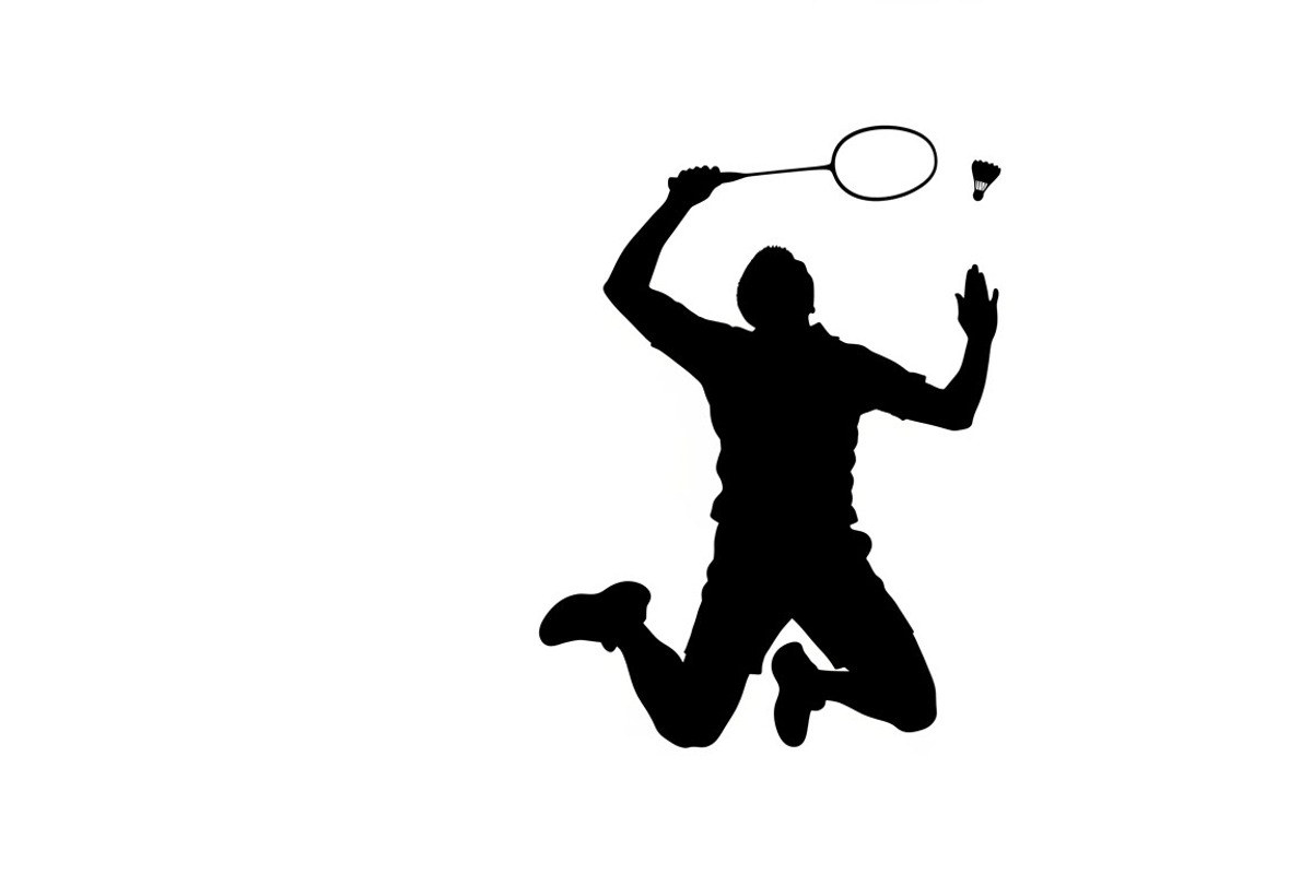 Badminton Smash Silhouettes, an Illustration by Amazin_art (Photo 13 of 31)