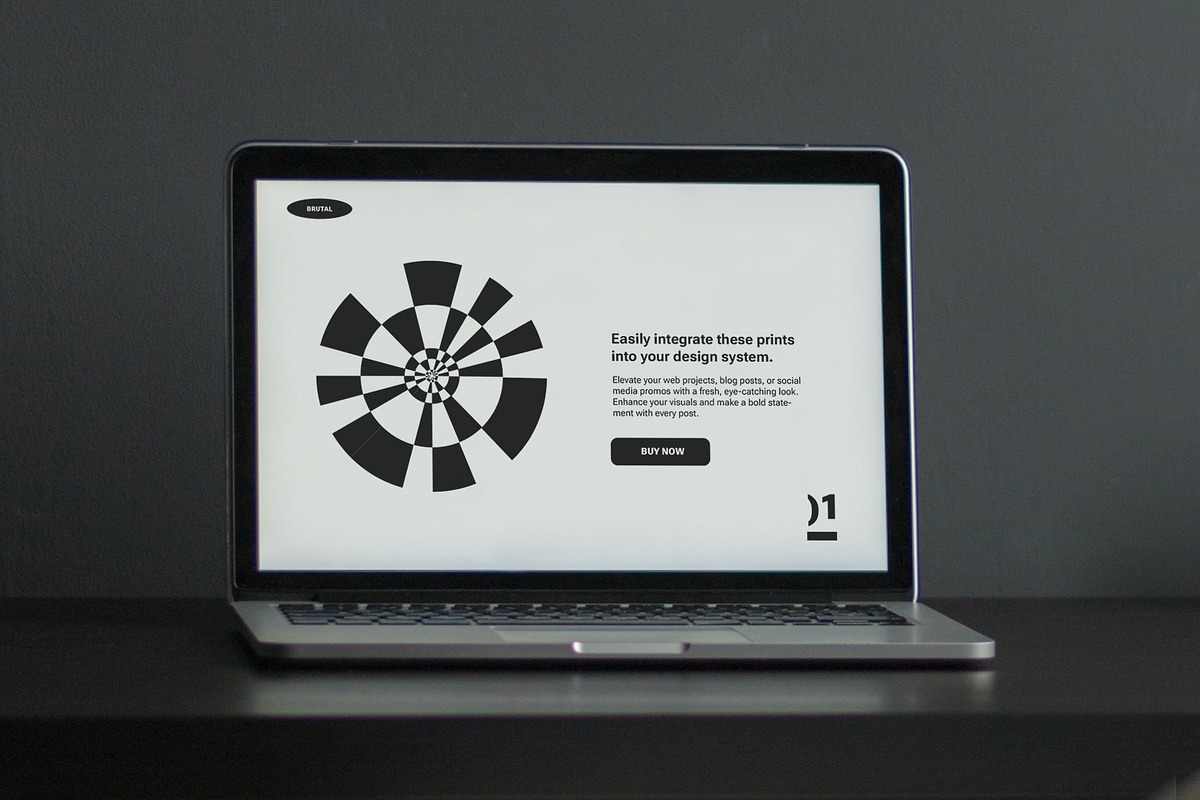 Brutal Geometric prints, a Graphic by Playground (Photo 4 of 6)