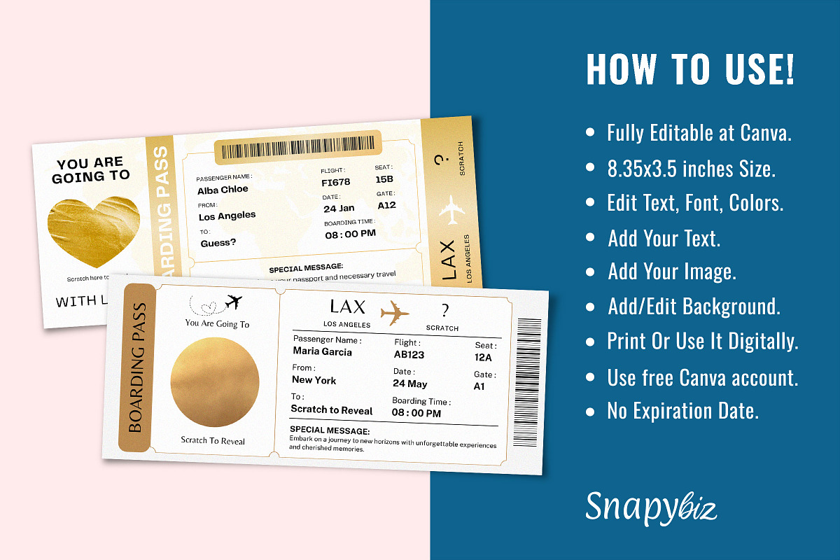 Personalized Scratch Canva Boarding, a Print Template by Snapybiz (Photo 9 of 9)