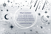 Stars, Moons & other Celestials, an Object Illustration by amber&ink (Thumbnail 5 of 6)