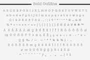 Fox Damian: 5 Font Styles, a Serif Font by Fox7 By Rattana (Thumbnail 13 of 15)
