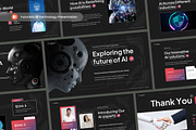 Futuristic AI Technology PPT, a Presentation Template by Antstheme (Thumbnail 1 of 2)