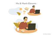 Back to school vector clipart, a Graphic by Heartwarming Art (Thumbnail 11 of 13)