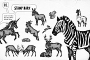 Cute Animals Graphic Pack, an Object Graphic by Inartflow (Thumbnail 5 of 20)