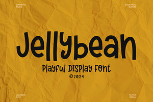 Jellybean - Display Font