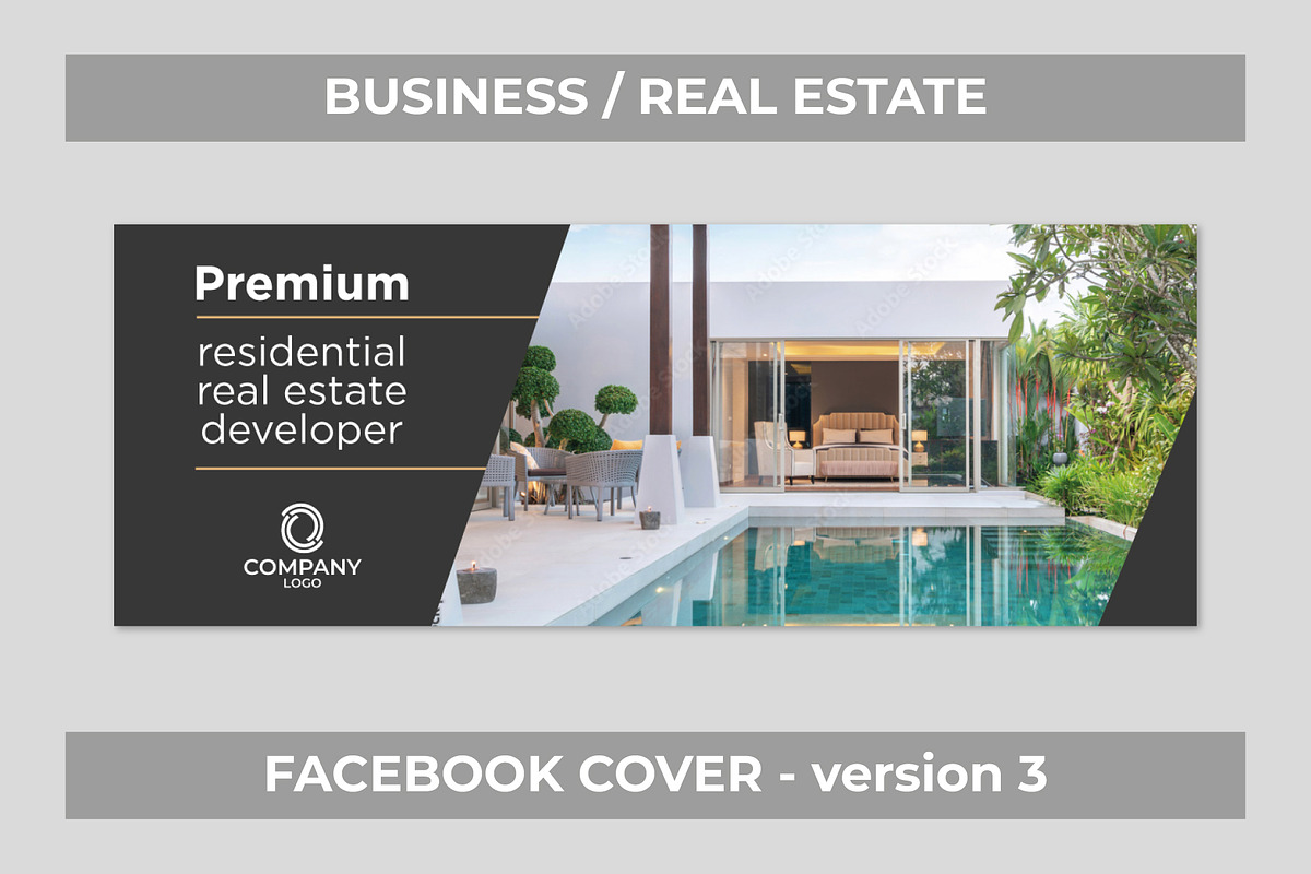 3 Facebook cover templates, a Social Media Template by Malst (Photo 4 of 4)