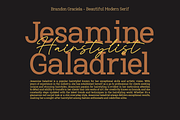 Brandon Graciela, a Serif Font by Creative Keelik (Thumbnail 4 of 17)