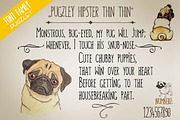11 Handmade Font Family Pugzley, a Font by the little wonder shop (Thumbnail 5 of 14)