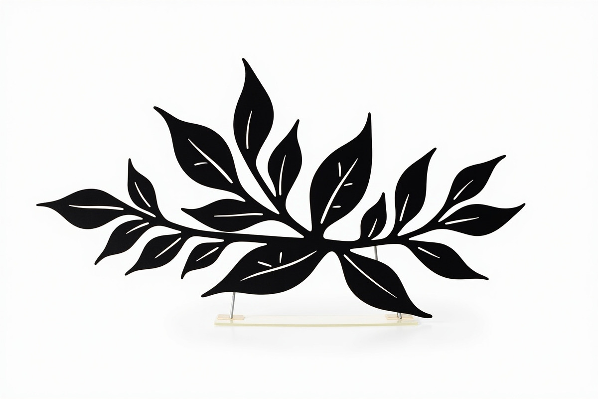 This elegant Leaf and Branch Botanic, an Illustration by Amazin_art (Photo 16 of 21)