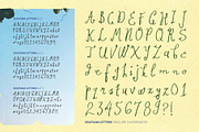 Seafoam Letters Handwritten Font, a Handwritten Font by Perplexitics (Thumbnail 9 of 10)