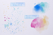 Watercolor Procreate Brush Set, a Brush Add-On by Cynlop Ink (Thumbnail 7 of 10)