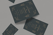 Vintage Leaf Wedding Invitation, an Invitation Template by Guuver (Thumbnail 3 of 3)
