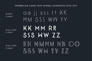 Interbellum Font Family