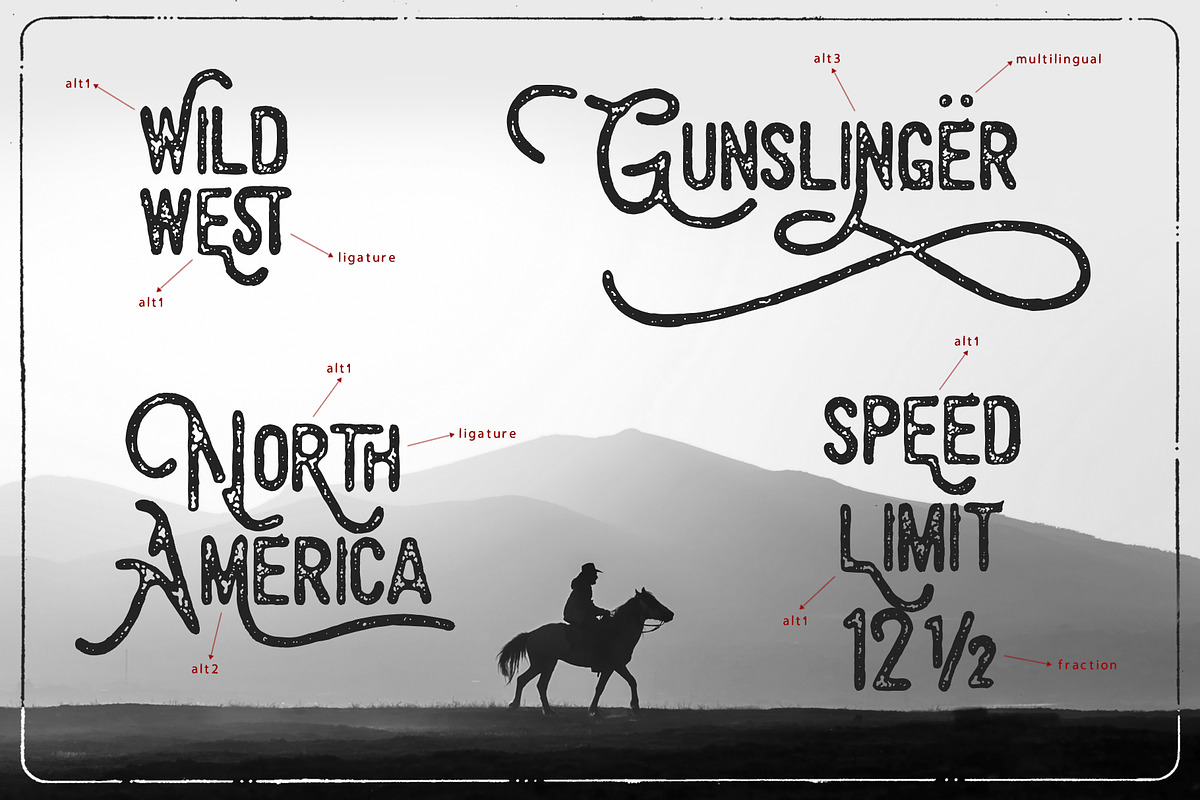 Billyforges - Duo Fonts preview 3
