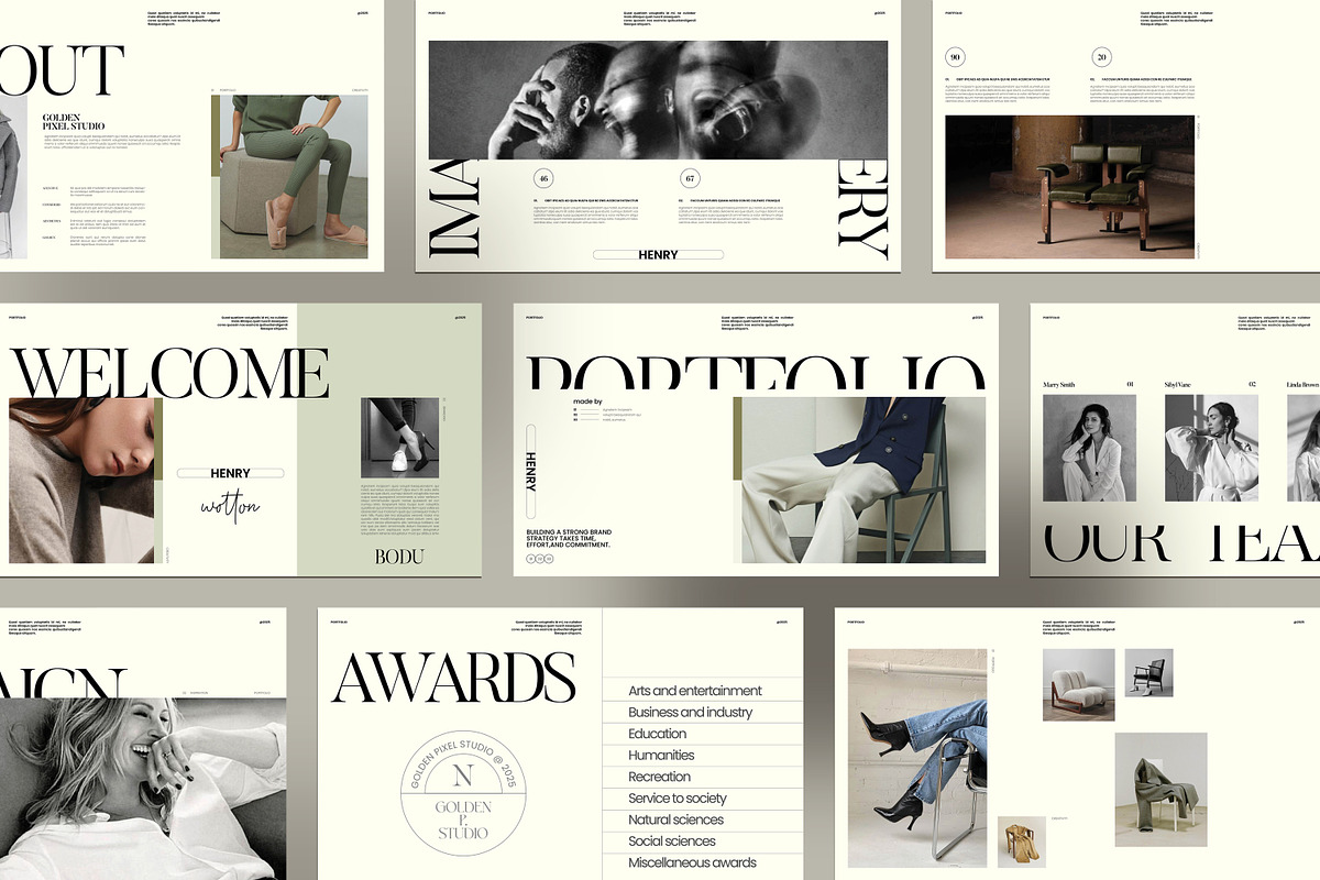 Bodu / Brand Portfolio Template, a Presentation Template by GoldenPixelStudio (Photo 9 of 10)