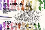 PROCREATE SKETCHBOOK BRUSHES, a Brush Add-On by AlexandraArt (Thumbnail 2 of 7)