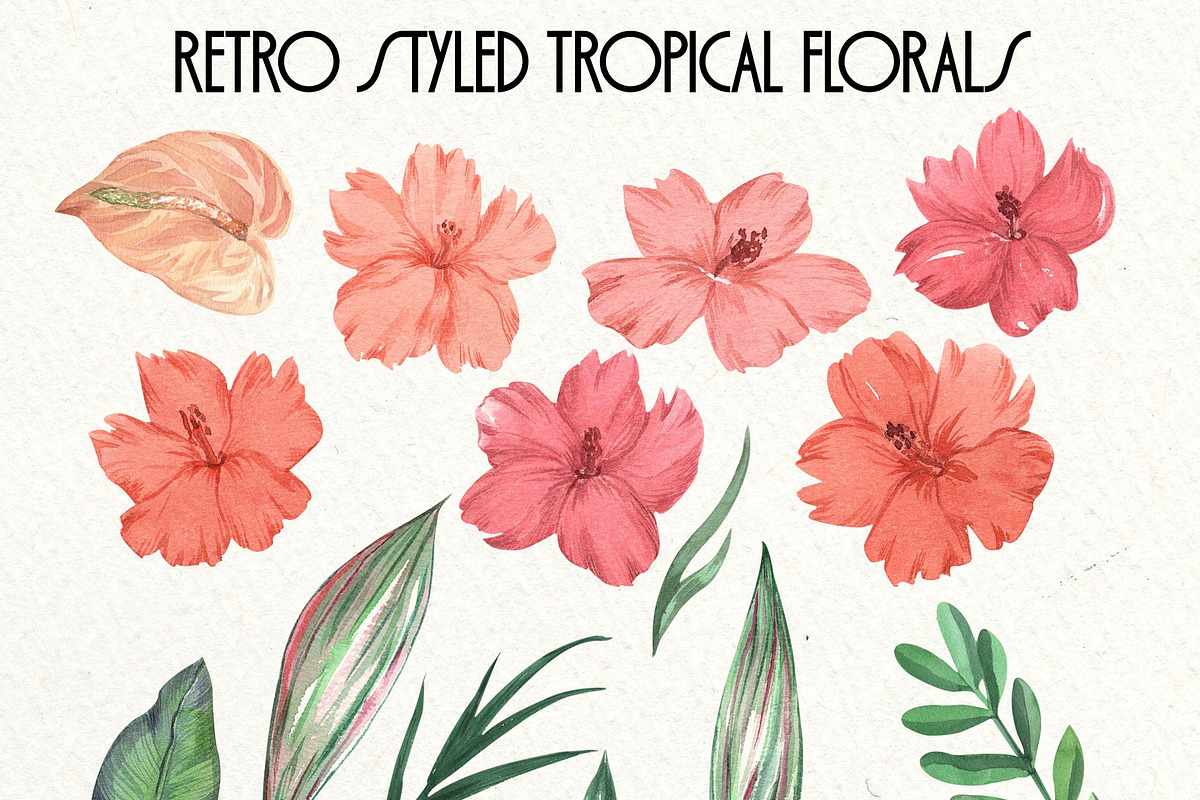 Tropical Summer Retro Roadtrip, a Seasonal Illustration by Catch the Dream Art (Photo 4 of 10)