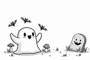 Spooky Halloween Clipart Bundle, an Illustration by yasushie (Thumbnail 26 of 26)