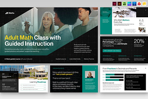 Teaching & Education Presentation, a Presentation Template by BrandPacks