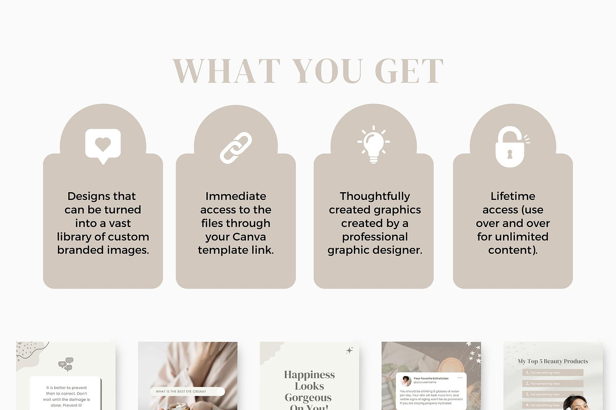 Skin Clinic Instagram, Dermatology, a Social Media Template by Ciera Design Templates (Photo 7 of 8)