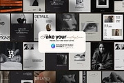 Aesthetic Instagram Template Kit, a Social Media Template by Prapti Design (Thumbnail 5 of 9)