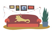Cartoon Christmas Illustration Set, a Decorative Illustration by Chloe's Illustrations (Thumbnail 3 of 7)