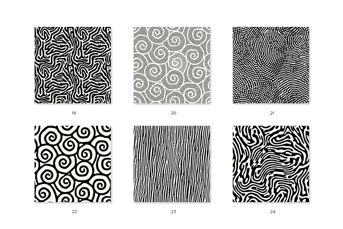 Biophilic Patterns Bundle, a Pattern Graphic by Curly_Pat (Photo 6 of 13)
