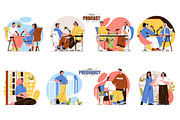 Flat People Concept Illustrations, a Finance Illustration by alexdndz (Thumbnail 10 of 14)